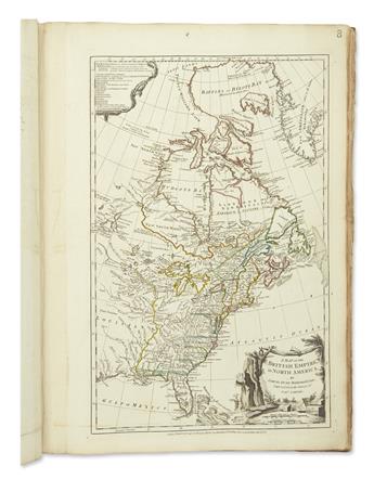 JEFFERYS, THOMAS. The American Atlas: Or, a Geographical Description of the Whole Continent of America.